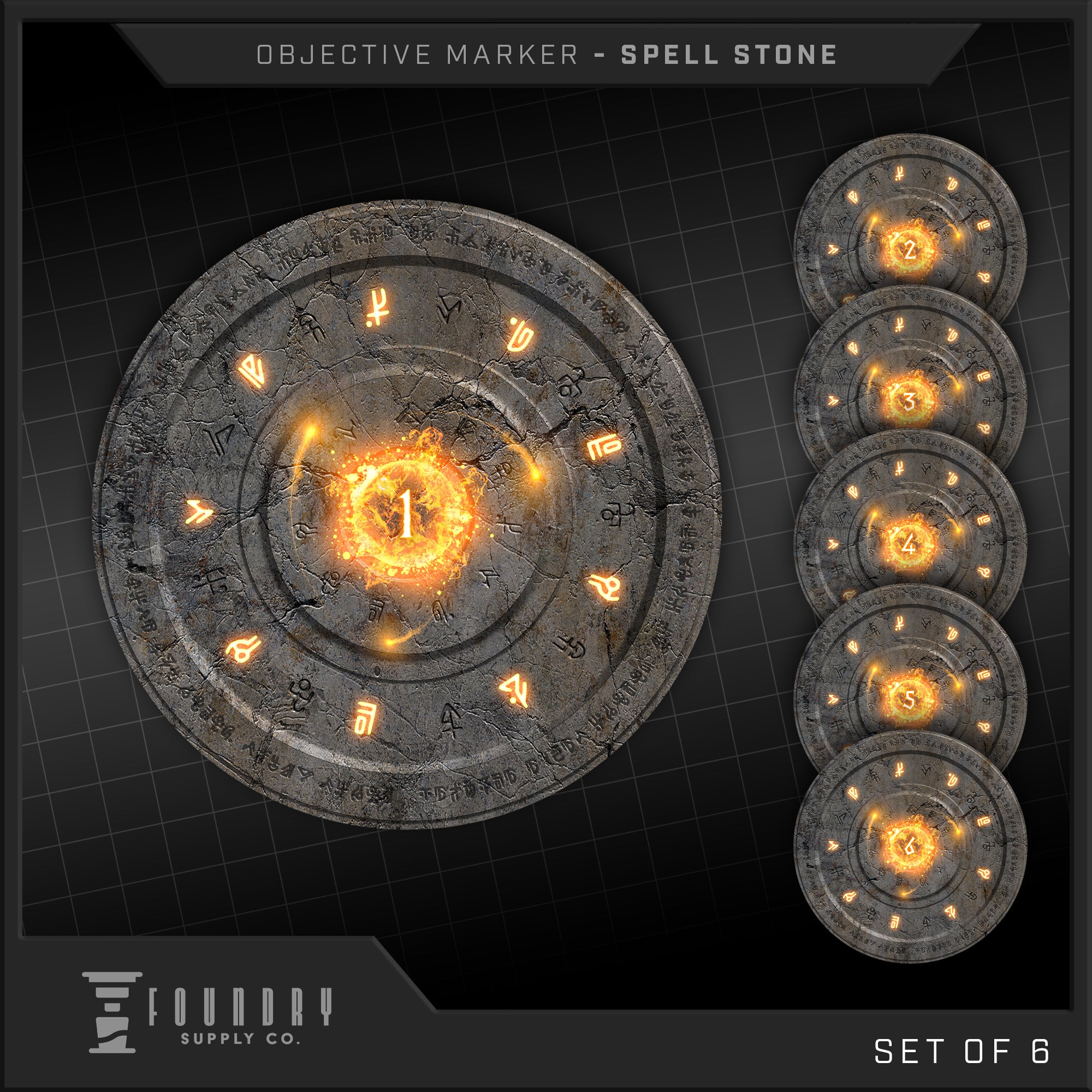 Spellstone Icon Spell Stone – Foundry Supply Co.
