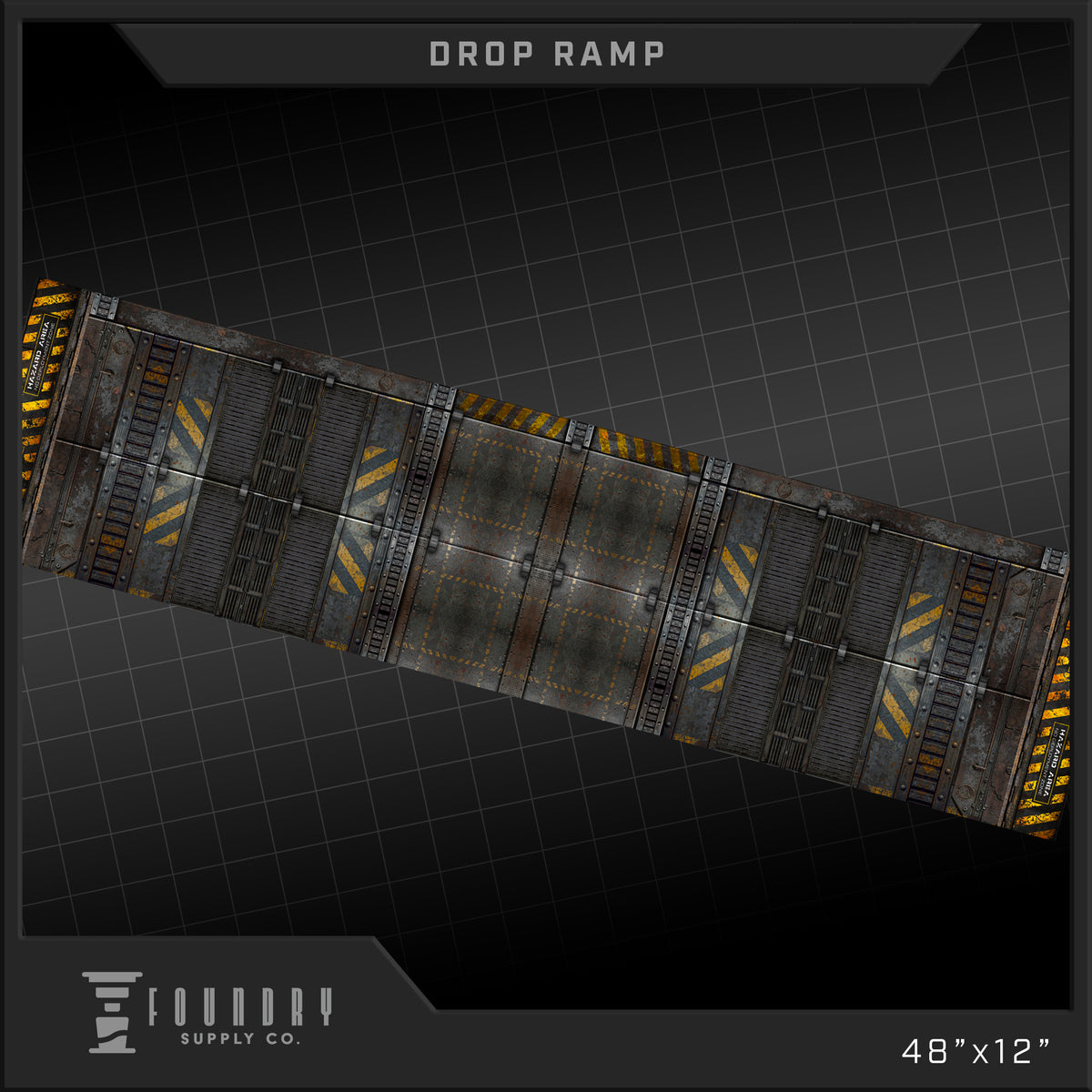 Dropper Ramp Dropzone Overlay: Drop Ramp – Foundry Supply Co.