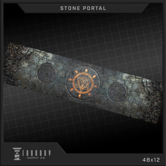 Dropzone Overlay: Stone Portal
